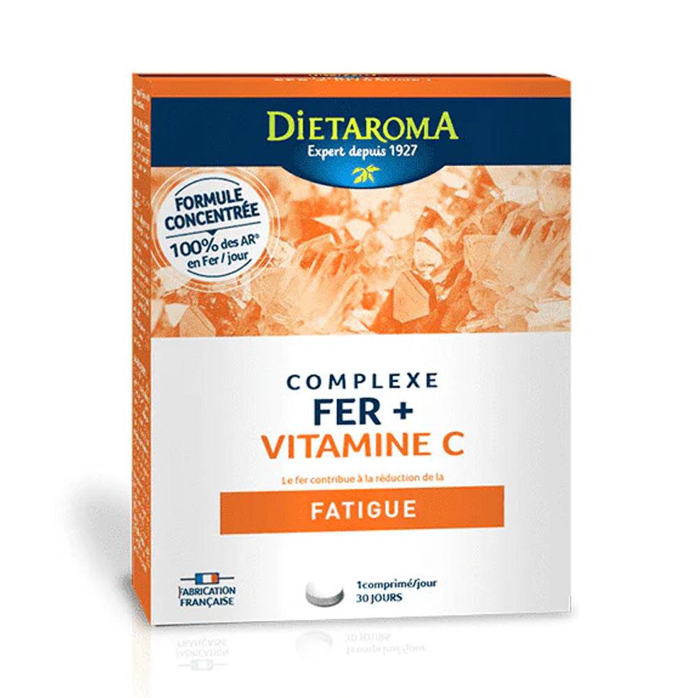 Dietaroma-complexe-Fer_Vitamine-C-30-Comprimes-nova-parapharmacie-casablanca Dietaroma complexe Fer+Vitamine C 30 Comprimes – Image 1