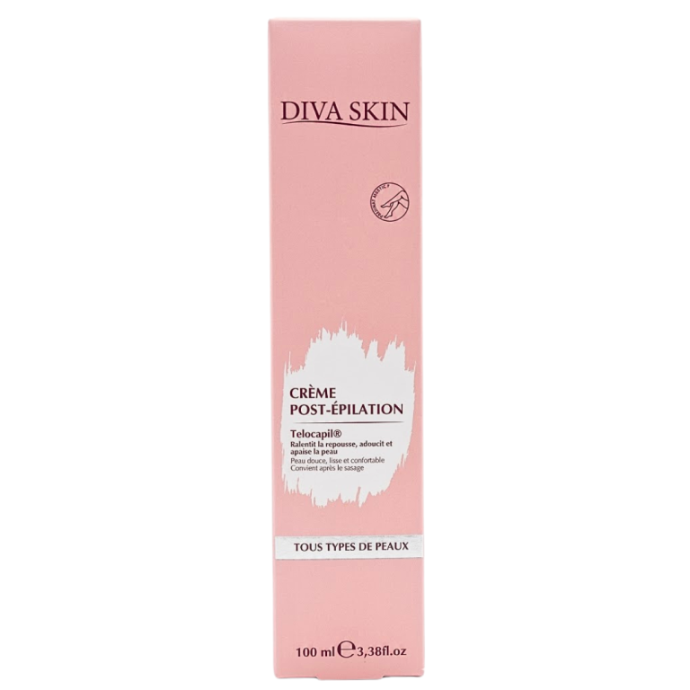 DIVA SKIN Crème Post-Épilation 100ml Apaisante Hydratante Peaux Épilées Douces - photo 2