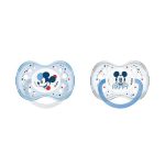 Dodie 2 Sucettes Anatomique Nuit Mickey +18m A75
