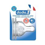 Dodie 2 Tétines Rondes Initiation+ 1 Débits De Tétines Rondes 3 Vitesses 0-6m