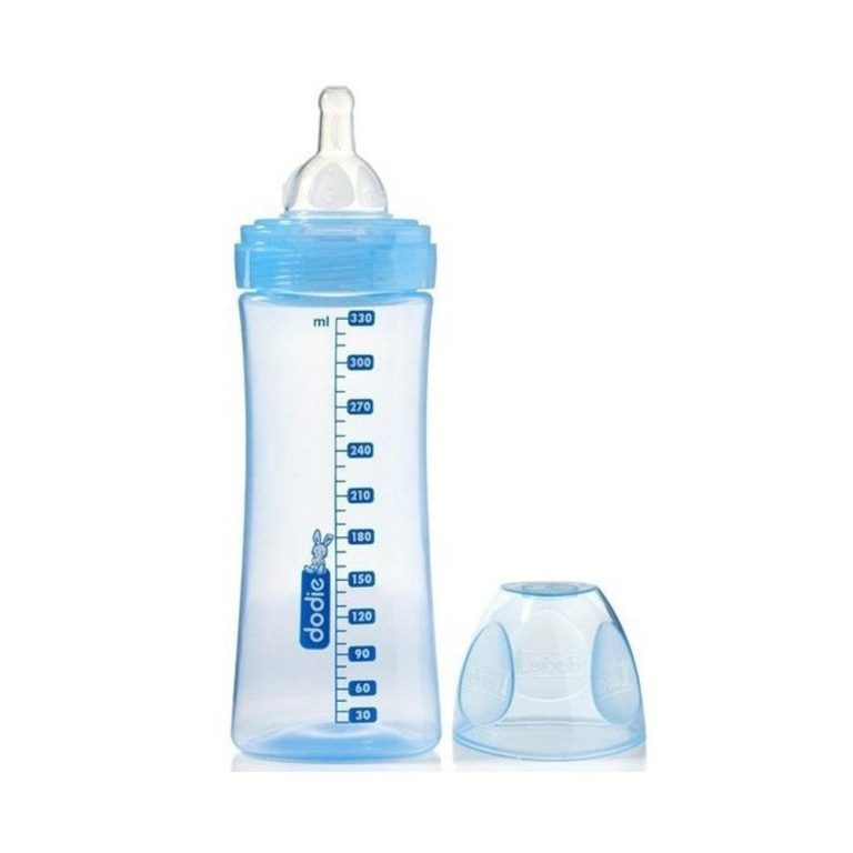 Dodie Biberons Initiation+ Bleu Tétine D3 330ml