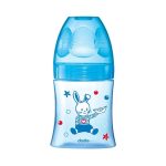 Dodie Biberons Sensation+ Anti-Coliques Bleu Ourson Tétine Plate Débit 0-6m 150ml