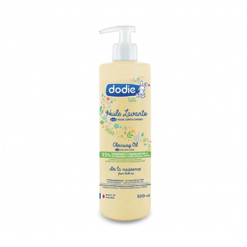 Dodie-Huile-Lavante-Bebe-3-en-1-500ml-nova-parapharmacie-casablanca Dodie Huile Lavante Bébé 3 en 1 500ml – Image 1
