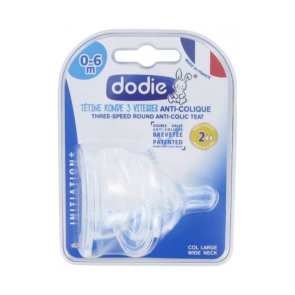 Dodie-Initiation_-2-Tetines-Ronde-3-Vitesses-Debit-Moyen-0-6m-nova-parapharmacie-casablanca Dodie Initiation+ 2 Tétines Ronde 3 Vitesses Débit Moyen 0-6m