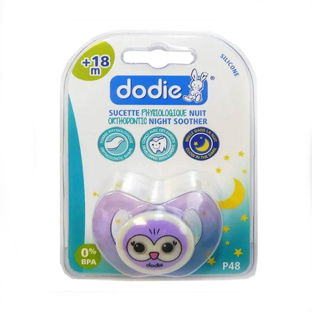Dodie-Sucette-Physiologiques-Nuit-_18m-P48-nova-parapharmacie-casablanca Dodie Sucette Physiologiques Nuit +18m P48 – Image 1
