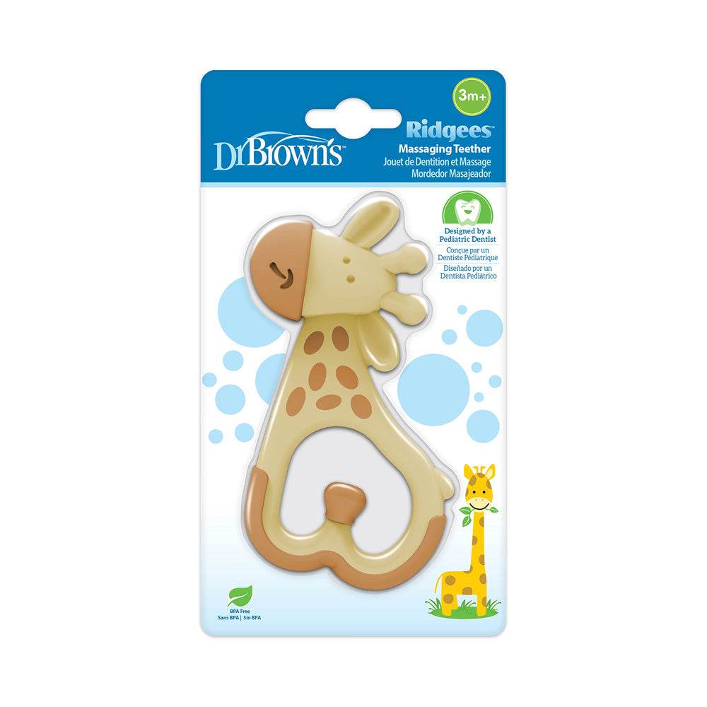 Dr-Brown_s-Anneau-De-Dentition-Apaisant-Massant-Girafe-_3m-TE445-prix-maroc-parapharmacie-casablanca Dr Brown's Anneau De Dentition Apaisant Massant Girafe +3m TE445 – Image 1