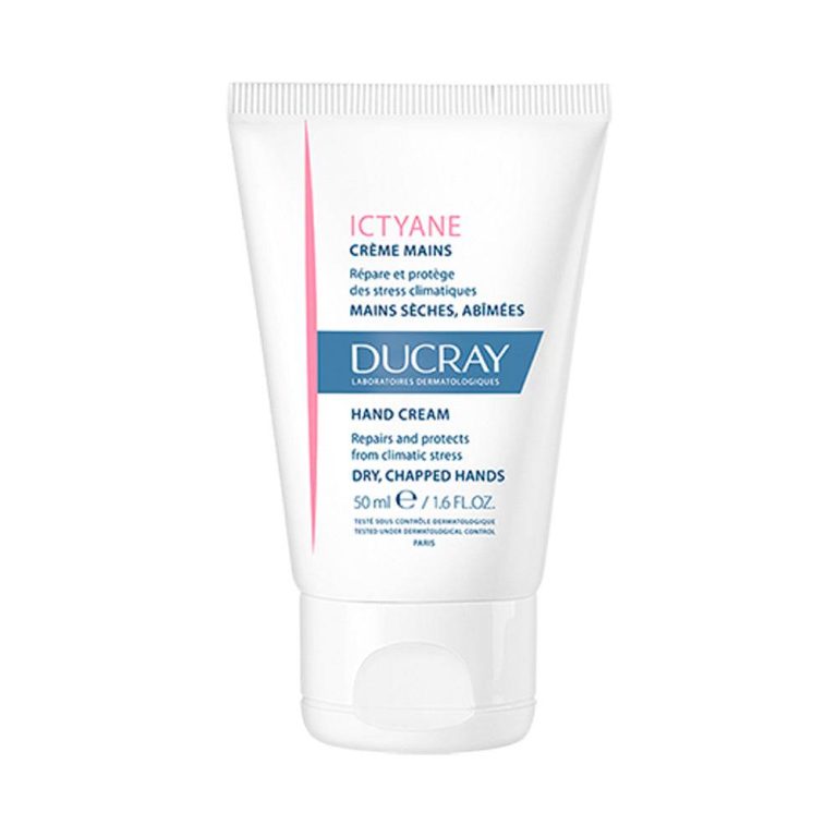 DUCRAY Ictyane Crème Mains 50ml - Réparatrice Peaux Très Sèches - photo 2