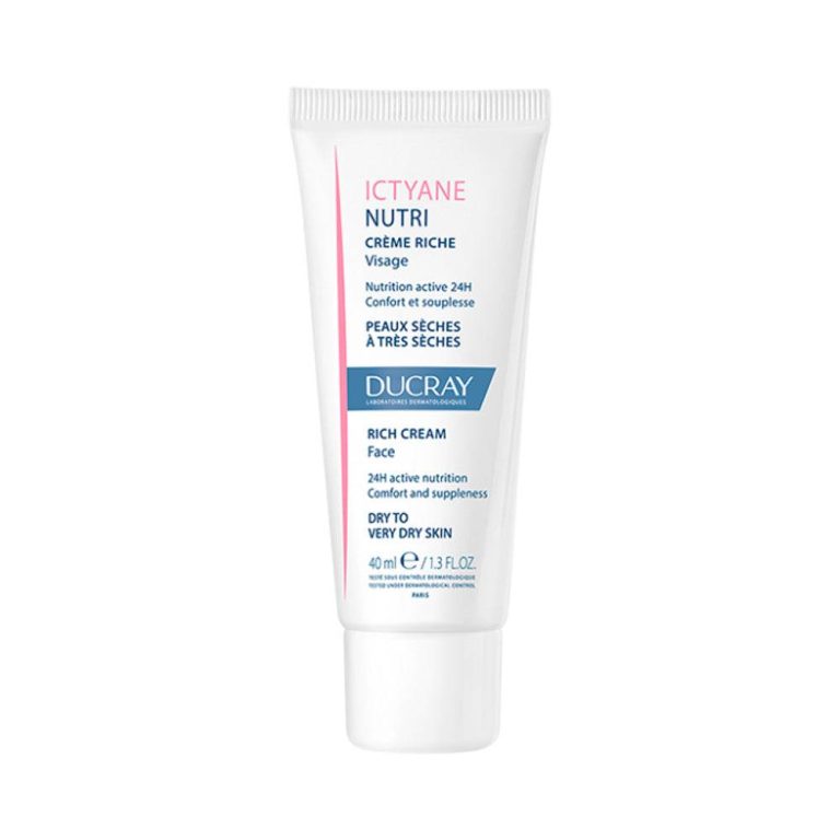 DUCRAY Ictyane Nutri Crème Riche Visage 40ml - Peaux Très Sèches