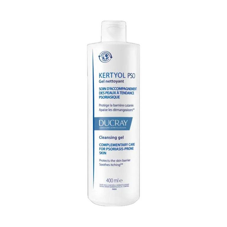 DUCRAY Kertyol PSO Gel Quotidien 400ml - Nettoyant Corps Psoriasis & Squames - photo 2
