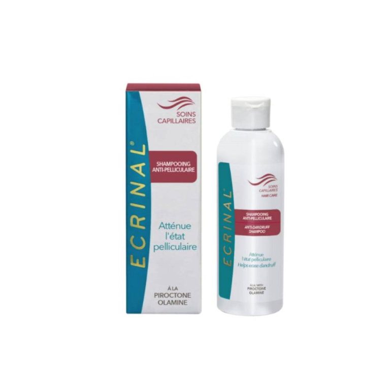 ECRINAL Shampooing Anti-Pelliculaire 200ml Traitement Cuir Chevelu Antipelliculaire Apaisant