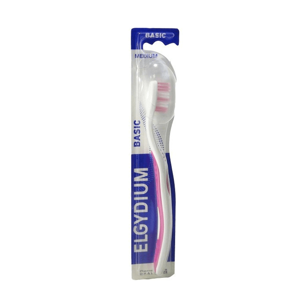 ELGYDIUM-Basic-brosse-a-dents-mediumnova-parapharmacie-maroc ELGYDIUM Basic brosse à dents medium