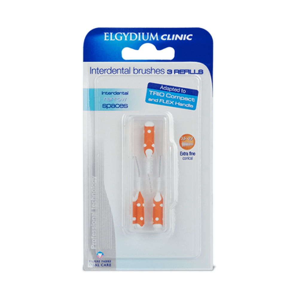 ELGYDIUM-Clinic-Recharge-Brossettes-Interdentaires-2.7-3.5-mm-nova-parapharmacie-maroc ELGYDIUM Clinic Recharge Brossettes Interdentaires 2.7-3.5 mm – Image 1