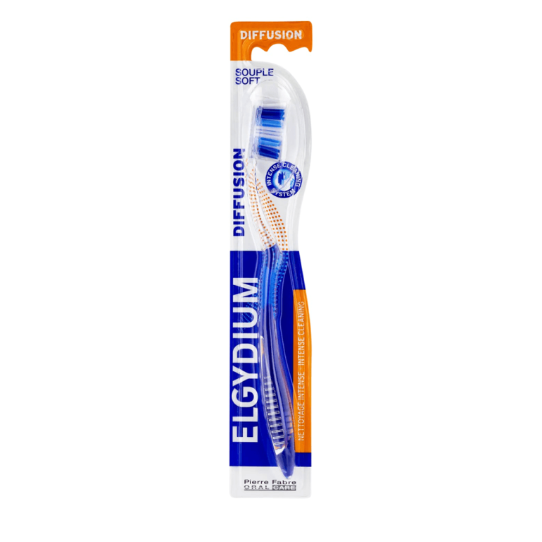ELGYDIUM Diffusion Brosse à Dents Souple Gencives Sensibles Ultra-Doux
