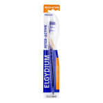 ELGYDIUM Interactive Brosse à Dents Medium Nettoyage Équilibré Technologie Innovante Brins Performants