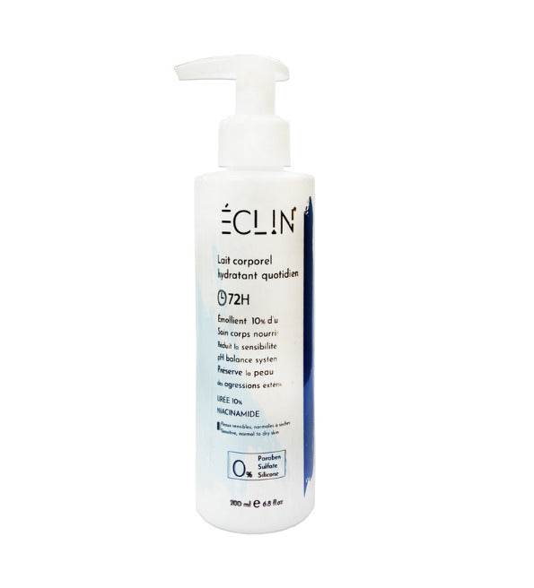 Eclin-Lait-corporel-hydratant-quotidien-72h-200ml-1 Eclin Lait Corporel Hydratant Quotidien 72h 200ml – Image 1
