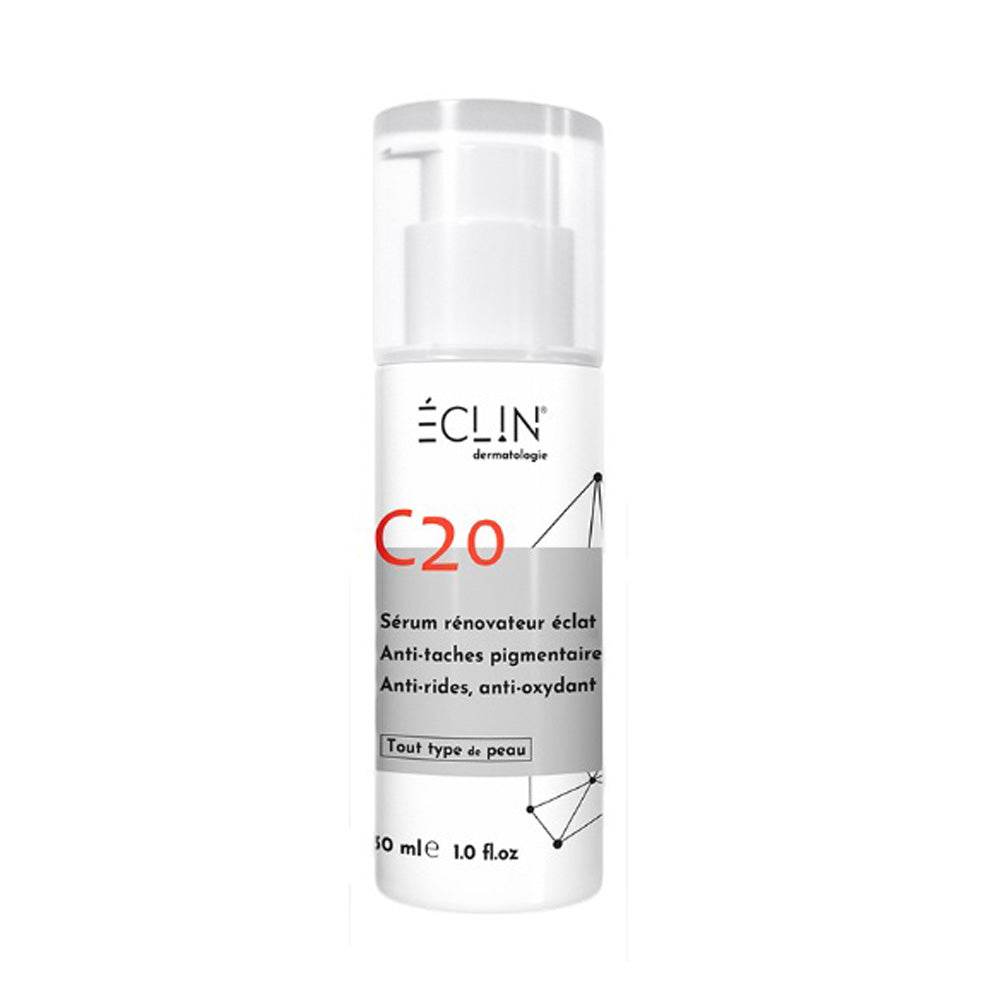 Eclin-Serum-C-20-Renovateur-Eclat-30-ml-novaparapharmacie-maroc Eclin Sérum C 20 Rénovateur Eclat 30 ml – Image 1