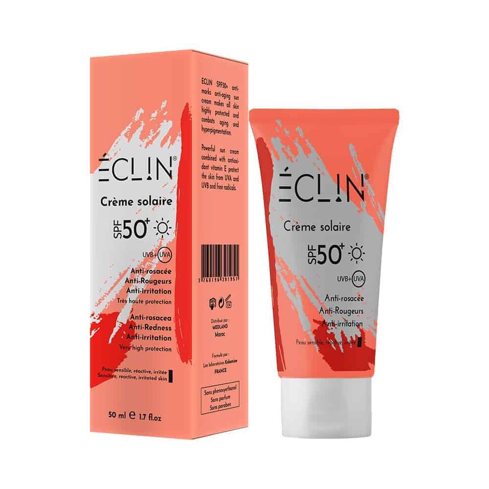 Eclin-creme-solaire-Anti-Rougeurs-SPF50_-50ml-nova-parapharmacie-maroc Eclin crème solaire Anti-Rougeurs SPF50+ 50ml