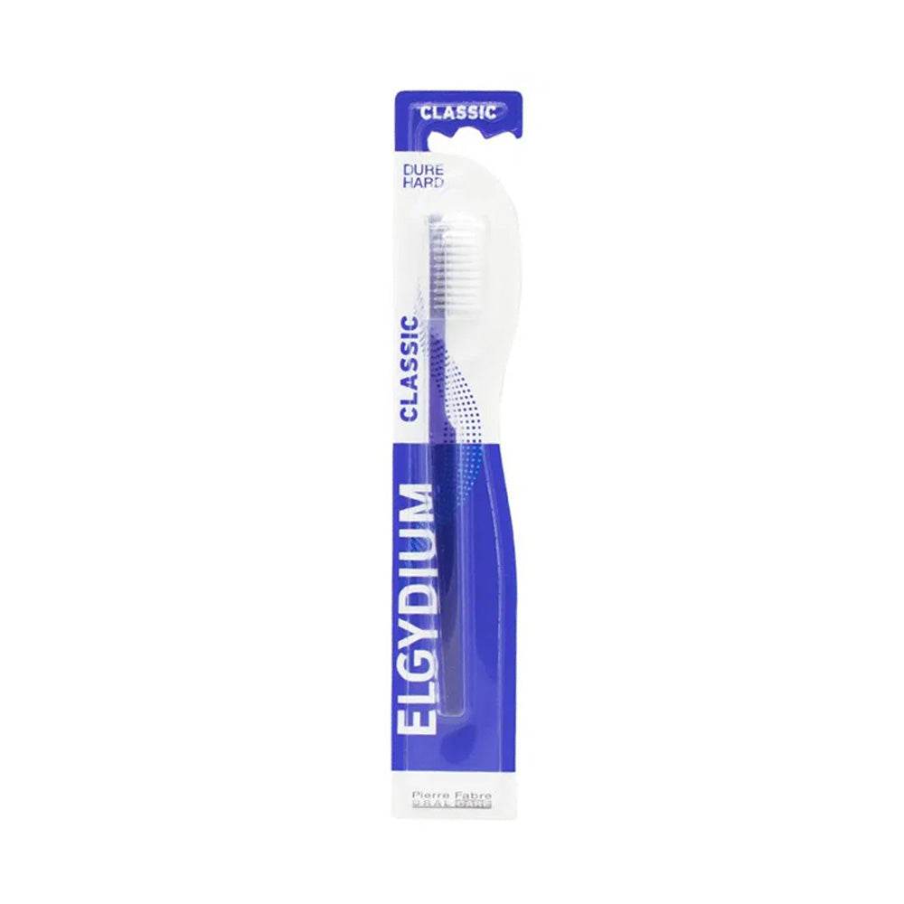 Elgydium-Brosse-a-Dents-Classic-Dure-nova-parapharmacie-casablanca ELGYDIUM Classic Dure Brosse à Dents Intensive Intemporelle Brins Durs Nettoyage Intensif – Image 1