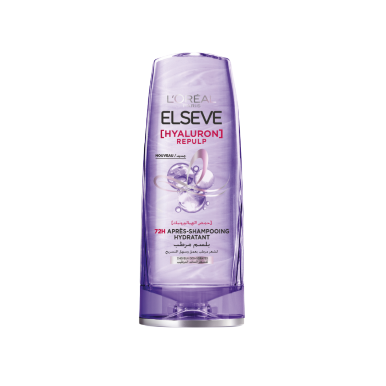 ELSEVE Hyaluron Repulp Après-Shampooing 200ml Acide Hyaluronique Cheveux Déshydratés Repulpés Brillance - photo 2