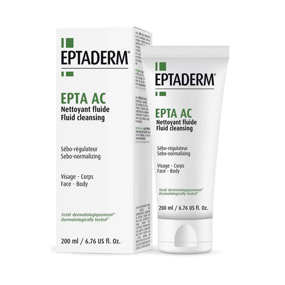 Eptaderm-Ac-Nettoyant-Fluide-200ml-novaparapharmacie-maroc Eptaderm Ac Nettoyant Fluide 200ml – Image 1