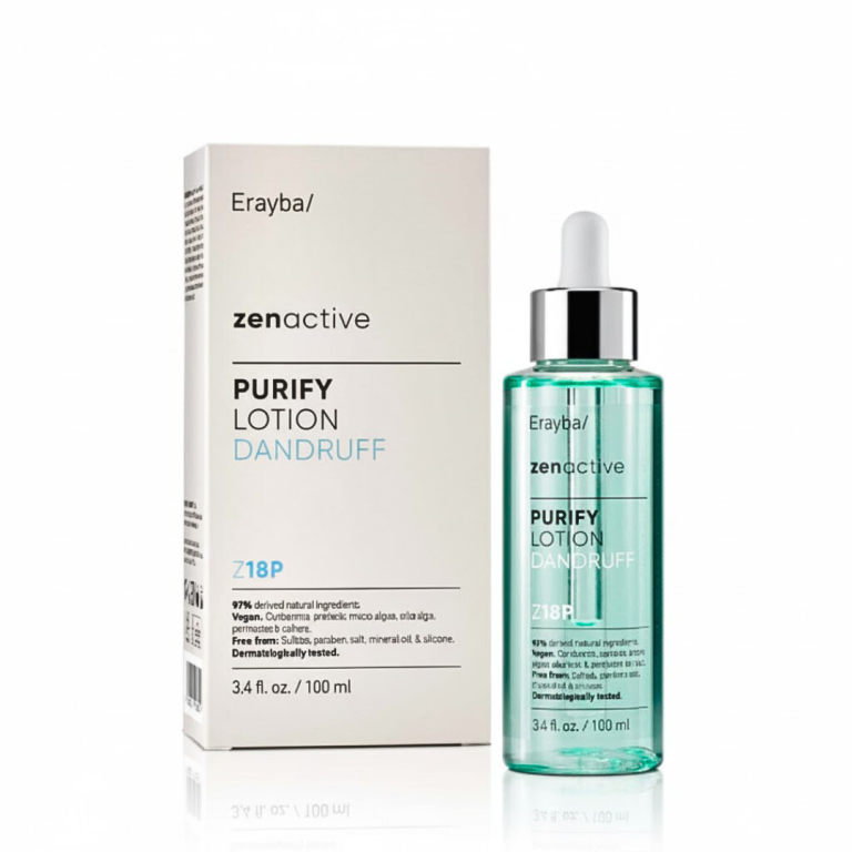 ERAYBA Zenactive Purify Lotion Dandruff Z18P 12 Ampoules 8ml Lotion Anti-Pelliculaire Intensive Piroctone Olamine - photo 2