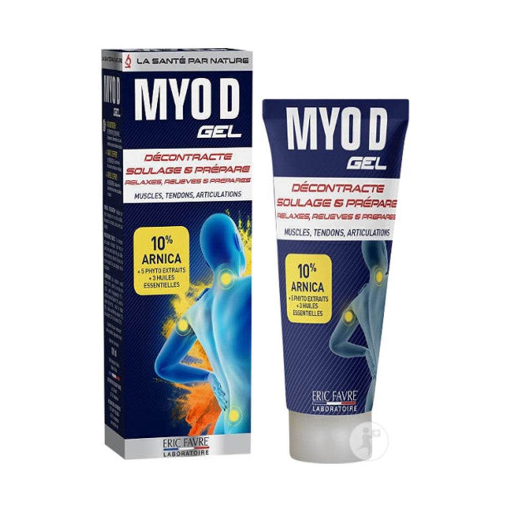 Eric-Favre-Myo-D-Gel-Decontracte-Soulage-_-Prepare-100ml-Parapharmacie-casablanca-Maroc-Prix-1 Eric Favre Myo D Gel 10% Arnica 100ml – Image 1