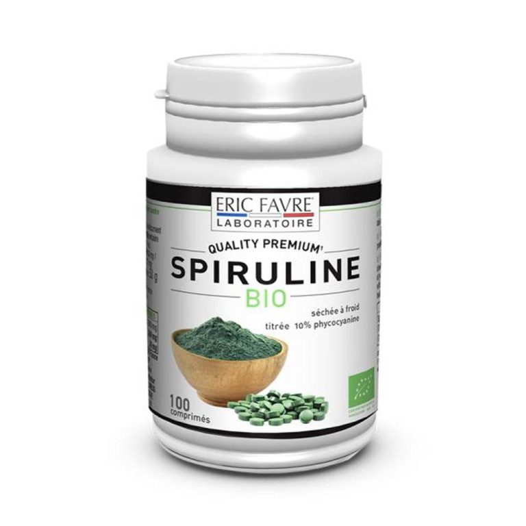 Eric Favre Spiruline Vegan 100 Comprimes