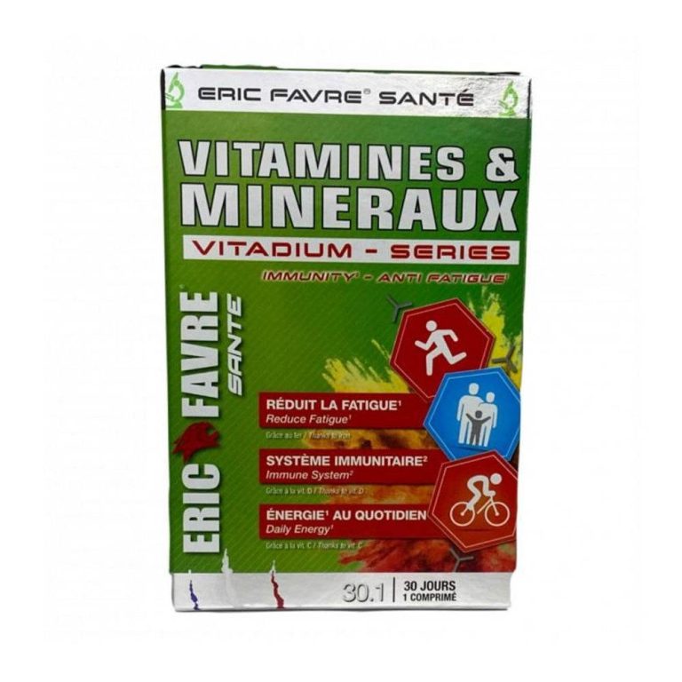 Eric Favre Vitamine & Mineraux 30cps