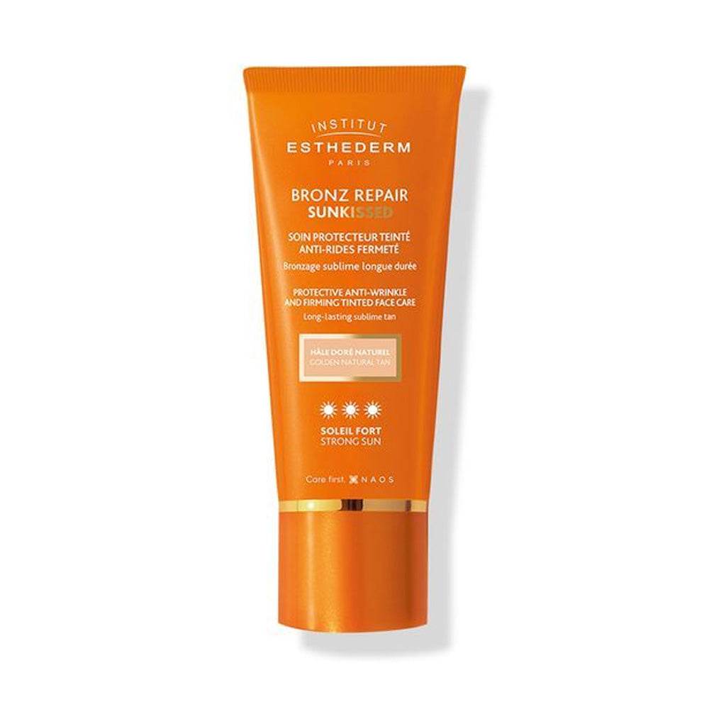Esthederm-Bronz-Repair-Sunkissed-Soin-Protecteur-Teinte-Anti-Rides-Fermete-Soleil-Fort-50ml-nova-prapharmacie-maroc Esthederm Bronz Repair Sunkissed Soin Protecteur Teinté Anti-Rides Fermeté Soleil Fort 50ml – Image 1