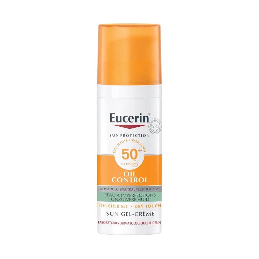 Eucerin-Sun-Protection-Oil-Control-Gel-Creme-SPF-50_-50-ml-Global-para-prix-Maroc-1 Eucerin Sun Protection Oil Control Gel-Crème SPF50+ 50ml – Image 1