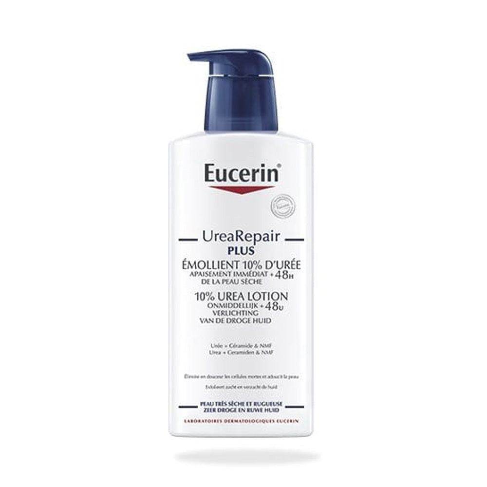 Eucerin-UreaRepair-PLUS-Emollient-10_-d_Uree-250ml-nova-parapharmacie-casablanca Eucerin UreaRepair PLUS Émollient 10% d'Urée 250ml - Soin Intensif Peaux Très Sèches – Image 1