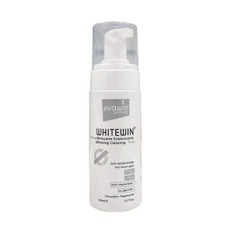 Evawin Whitewin Mousse Nettoyante Eclaircissante 150ml