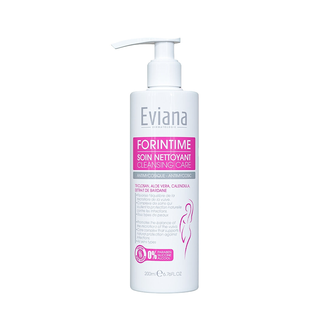 Eviana-Forintime-gel-intime-200ml-nova-para-pharmacie-maroc-prix-livraison EVIANA Forintime Gel Intime 200ml Hygiène Intime Douceur pH Physiologique – Image 1