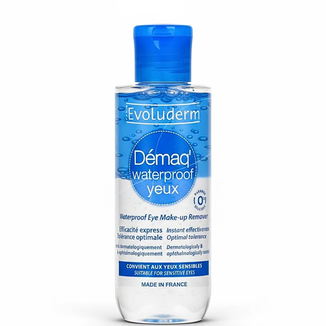 Evoluderm-Demaquillant-Waterproof-Yeux-150ml-1 Evoluderm Demaquillant Waterproof Yeux 150ml – Image 1