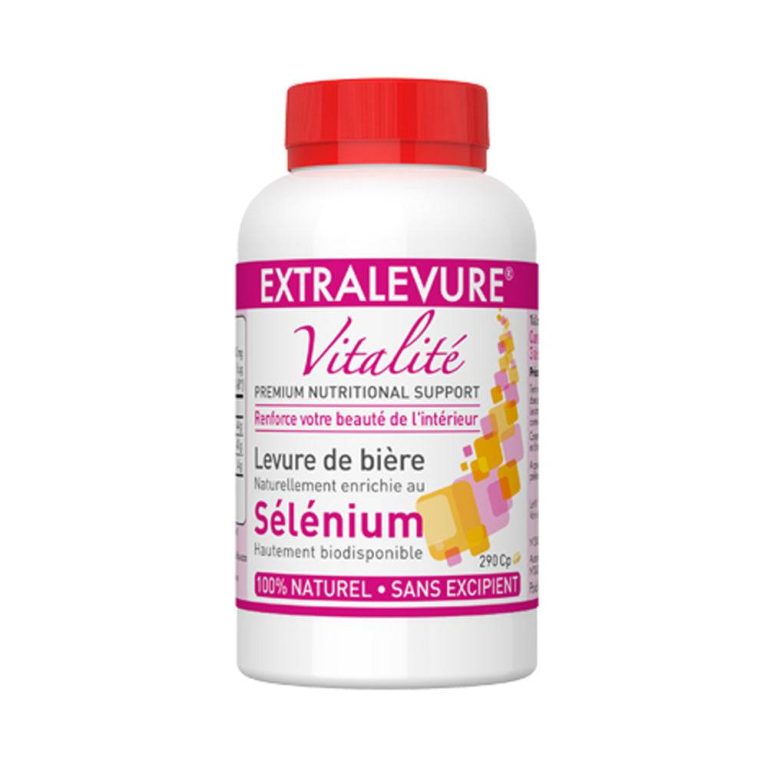 Extralevure Vitalite Selenium 290 Comprimés