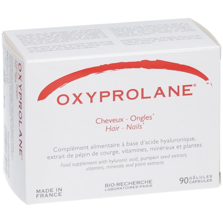 BIO RECHERCHE Oxyprolane Cheveux & Ongles 90 Gélules Complément Alimentaire Pousse Cheveux - photo 2