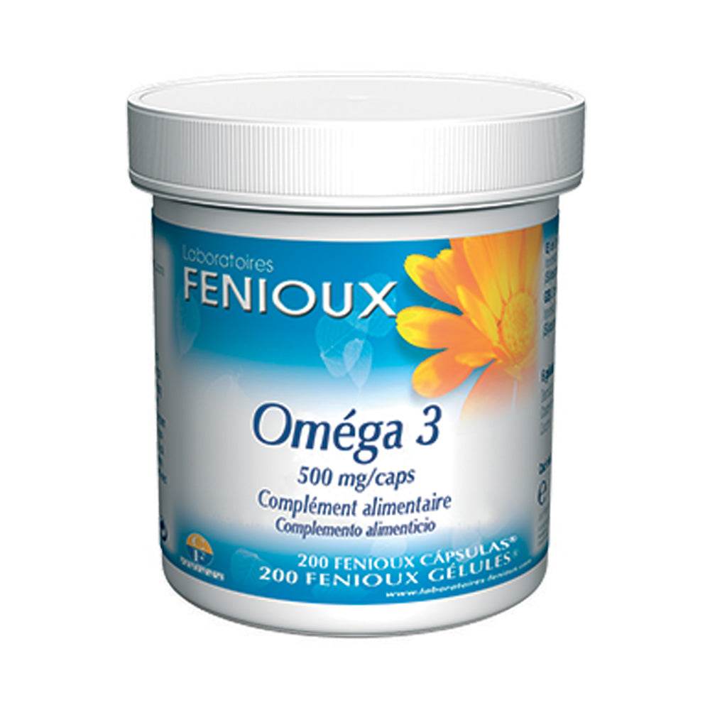 Fenioux-Omega-3-500mg-Boit-200-Capsules-nova-parapharmacie-casablanca Fenioux Omega 3 500mg Boit 200 Capsules – Image 1