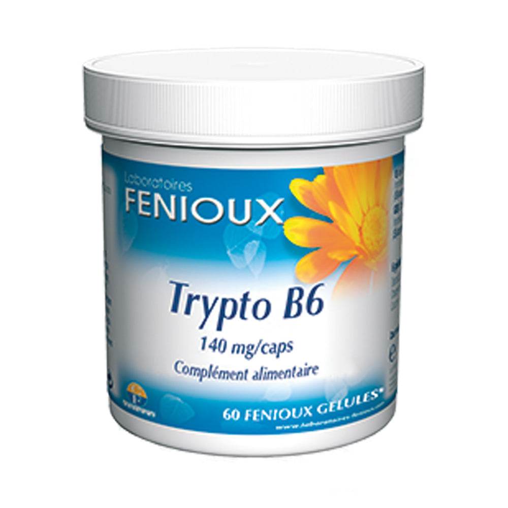 Fenioux-Trypto-B6-Systeme-nerveux-140mg-60-Comprimes-nova-parapharmacie-casablanca Fenioux Trypto B6 Système nerveux 140mg 60 Comprimés – Image 1