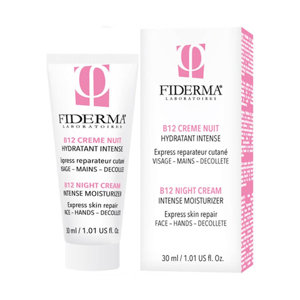 FidermaB12CremeNuit30ml-nova-prapharmacie-maroc Fiderma B12 Crème Nuit 30ml