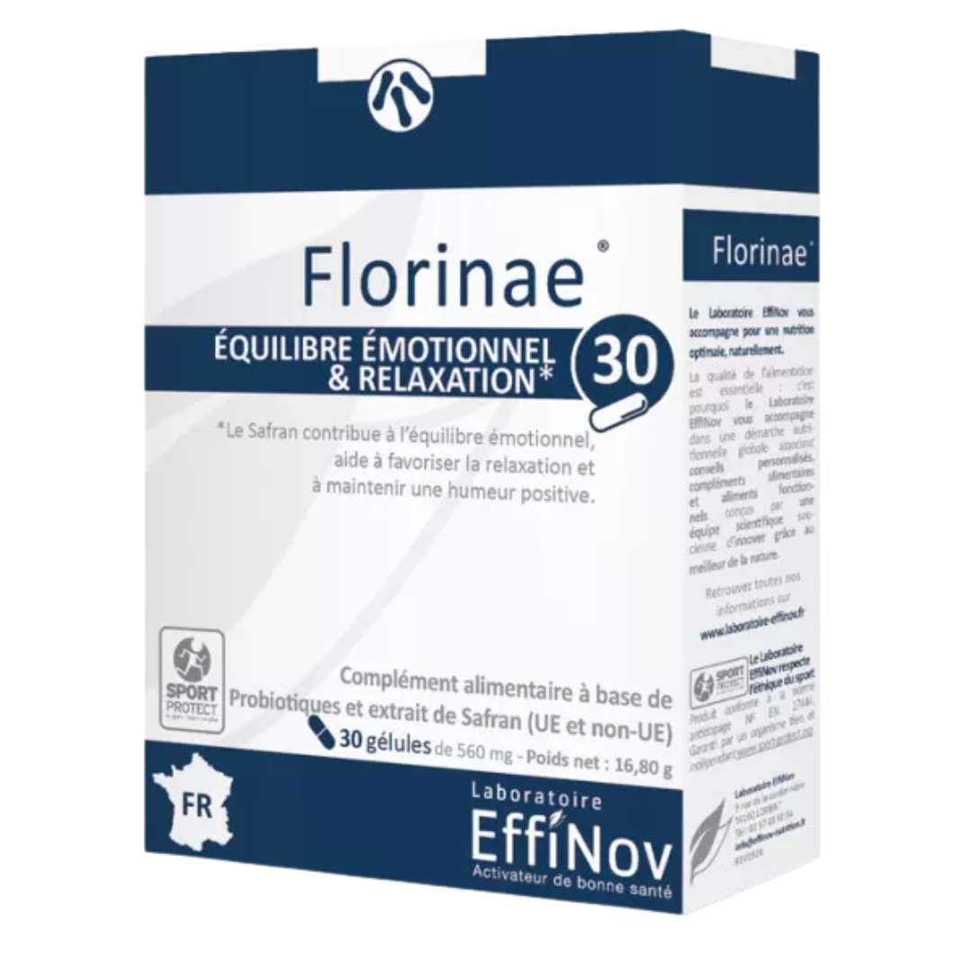 Florinae-30-Gelules-nova-para-pharmacie-maroc-prix-livraison Effinov Florinae 30 Gélules Flore Intestinale Probiotiques Équilibre Digestif – Image 1