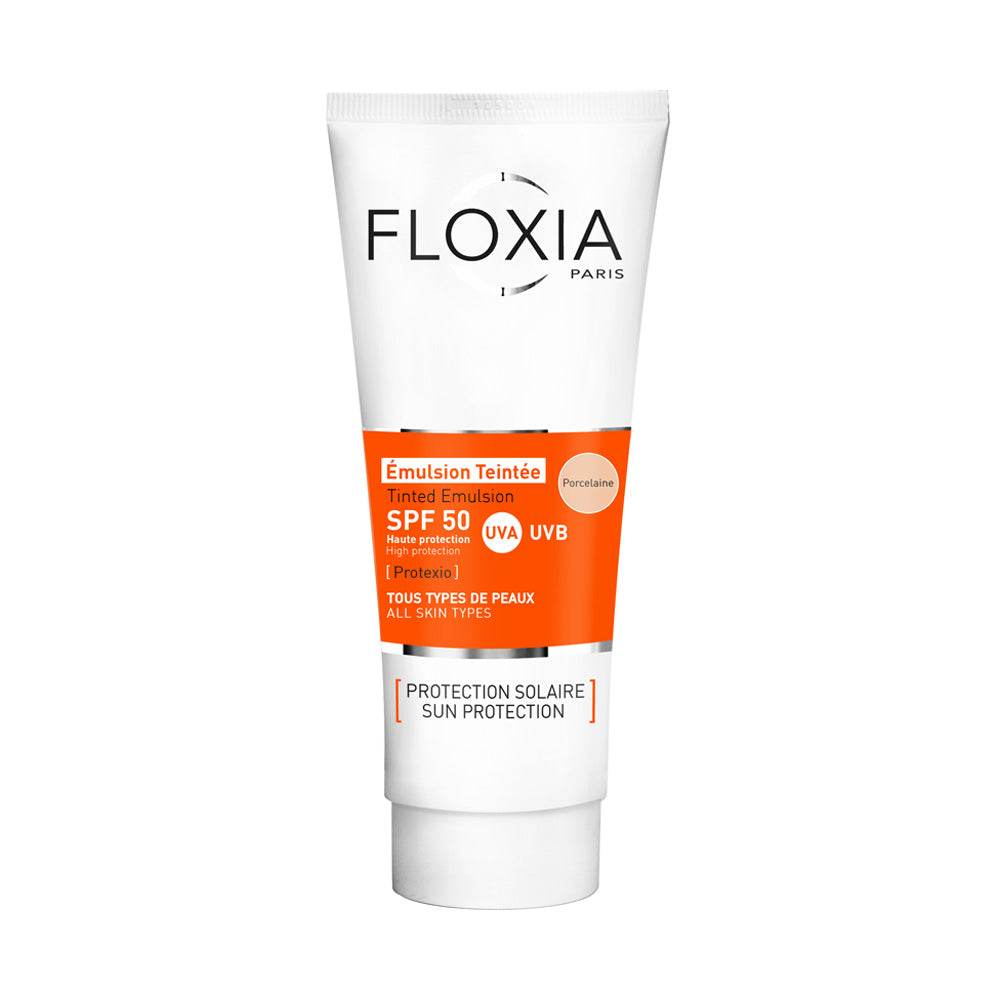 Floxia-Ecran-Emulsion-Teinte-Pourcelaine-SPF50-novaparapharmacie-maroc Floxia Ecran Emulsion Teinte Pourcelaine SPF50 50ml