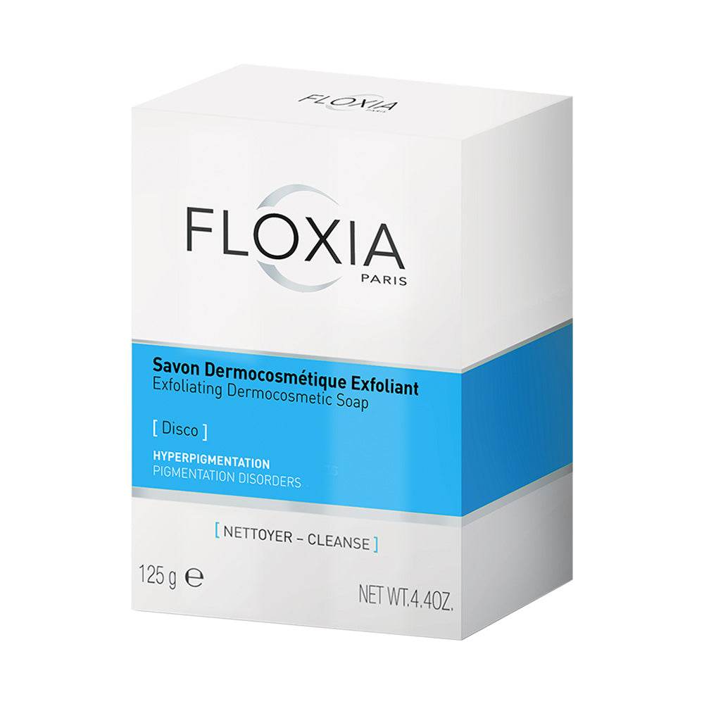Floxia-Savon-Exfoliant-Disco-125g-novaparapharmacie-maroc Floxia Savon Exfoliant Disco 125g