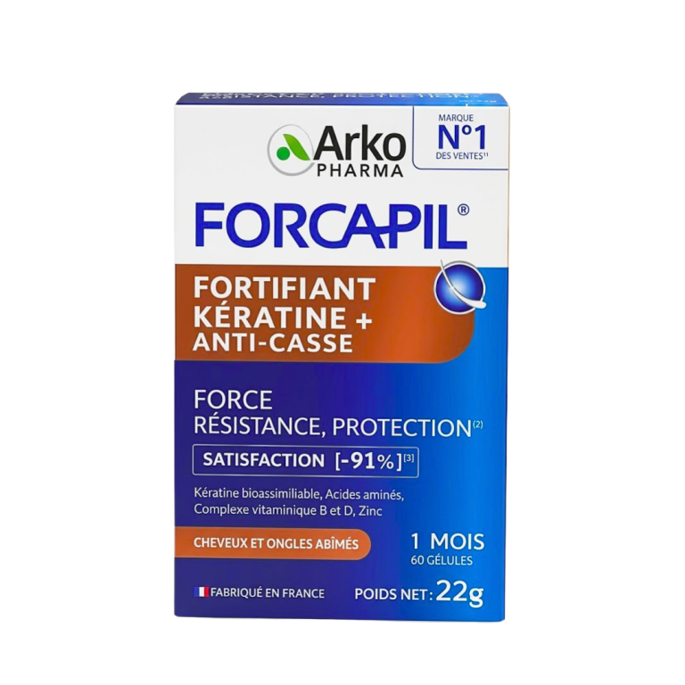 Forcapil Keratine+ Anti-Casse 60 Gelules - photo 3