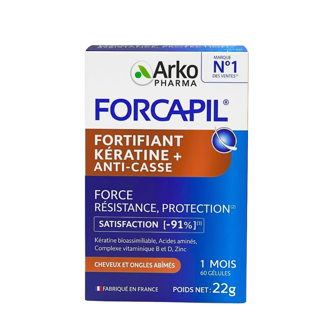 Foracpil-Keratine-Anti-Casse-60-Gelules-1-nova-parapharmacie-maroc-prix Forcapil Keratine+ Anti-Casse 60 Gelules – Image 1