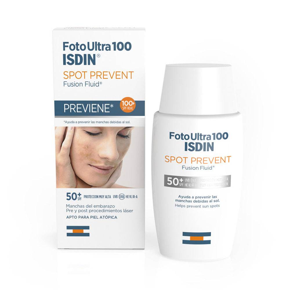 Foto-Ultra-ISDIN-Spot-Prevent-Fusion-Fluid-SPF50_-50ml-nova-para-pharmacie-maroc Foto Ultra ISDIN Spot Prevent Fusion Fluid SPF50+ 50ml – Image 1