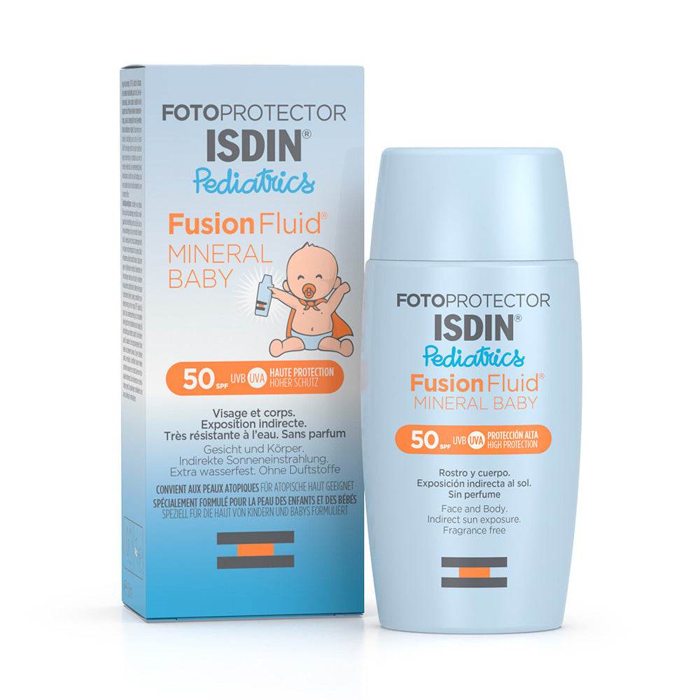 Fotoprotector-ISDIN-Fusion-Fluid-Mineral-Pediatrics-SPF50_-50ml-nova-para-casablanca Fotoprotector ISDIN Fusion Fluid Mineral Pediatrics SPF50+ 50ml – Image 1