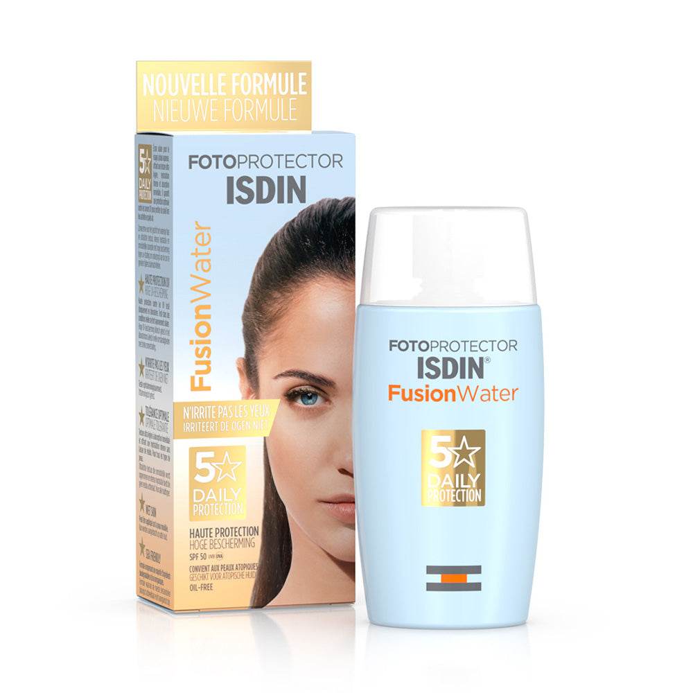 Fotoprotector-ISDIN-Fusion-Water-SPF50-50ml-nova-para-maroc Fotoprotector ISDIN Fusion Water SPF50 50ml – Image 1