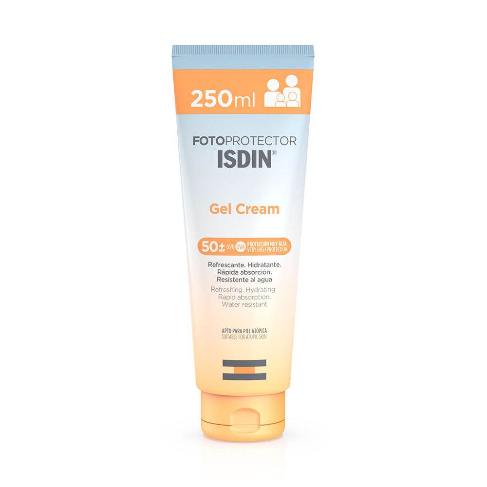 Fotoprotector-ISDIN-Gel-Creme-SPF50_-250ml-nova-para-casablanca Fotoprotector ISDIN Gel Crème SPF50+ 250ml – Image 1
