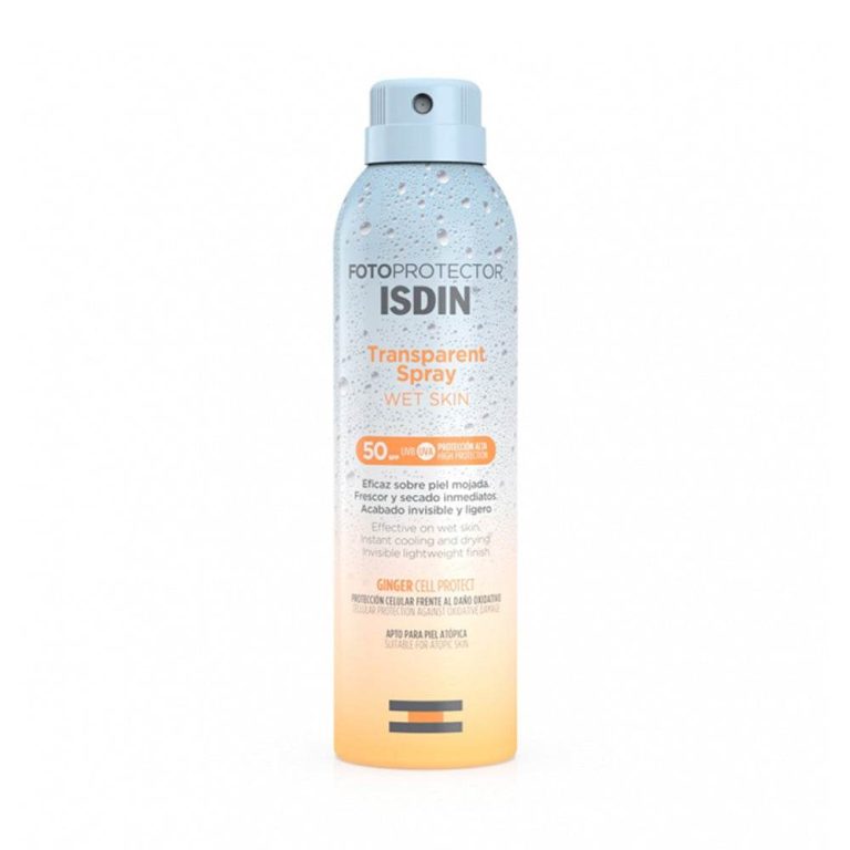 Fotoprotector ISDIN Trasparent Spray Wet Skin SPF50 250ml