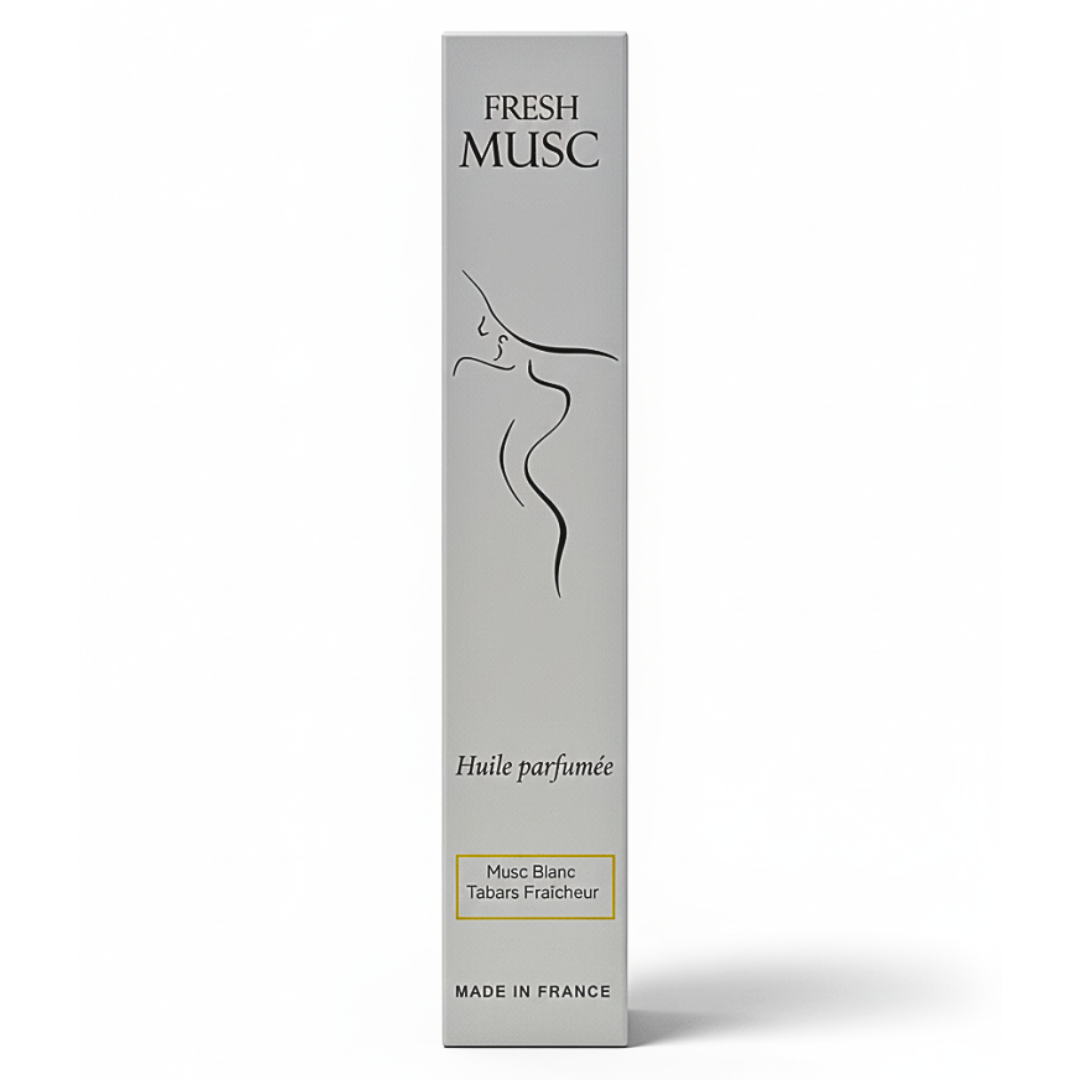 Fresh-musc-blanc-tahara-fraicheur-20ml-nova-para-pharmacie-maroc-prix-livraison FRESH MUSC Blanc Tahara Fraicheur 20ml Parfum Oriental Musc Blanc Pur Frais Longue Tenue – Image 1